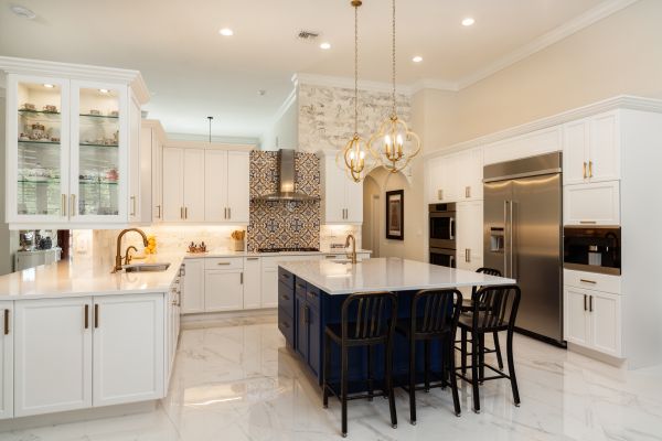 Kitchen Island Construction in Argyle