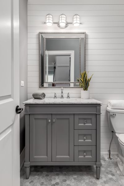 Bathroom Cabinet Installation in Argyle